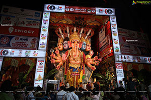 Khairatabad Ganesh as Sri Panchamuha Rudra Maha Ganapati