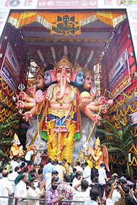 Khairatabad Ganesh as Sri Panchamuha Rudra Maha Ganapati