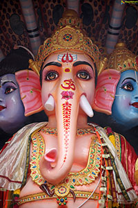 Khairatabad Ganesh as Sri Panchamuha Rudra Maha Ganapati