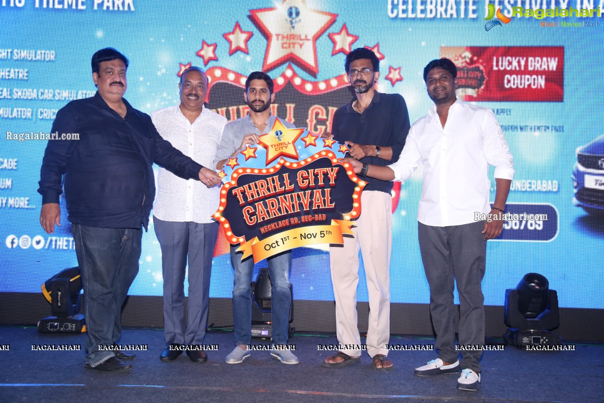 Love Story Movie Team Launches Thrill City Carnival, Hyderabad