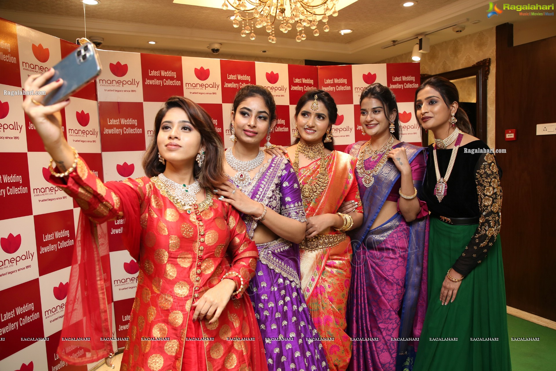 Manepally Jewellers Exclusive Wedding and Navratri Jewellery Collection 2021 Launch, Panjagutta