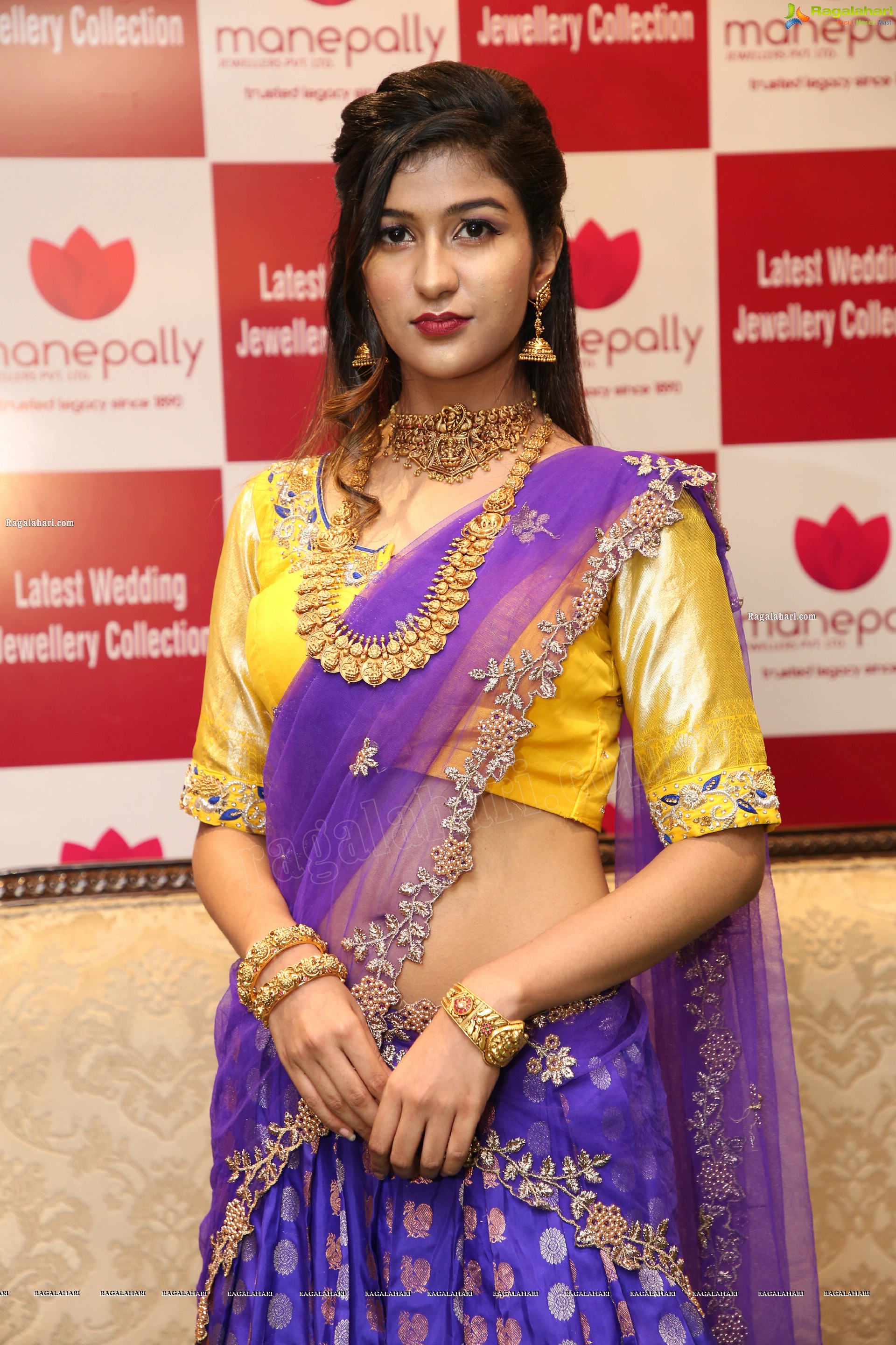 Manepally Jewellers Exclusive Wedding and Navratri Jewellery Collection 2021 Launch, Panjagutta