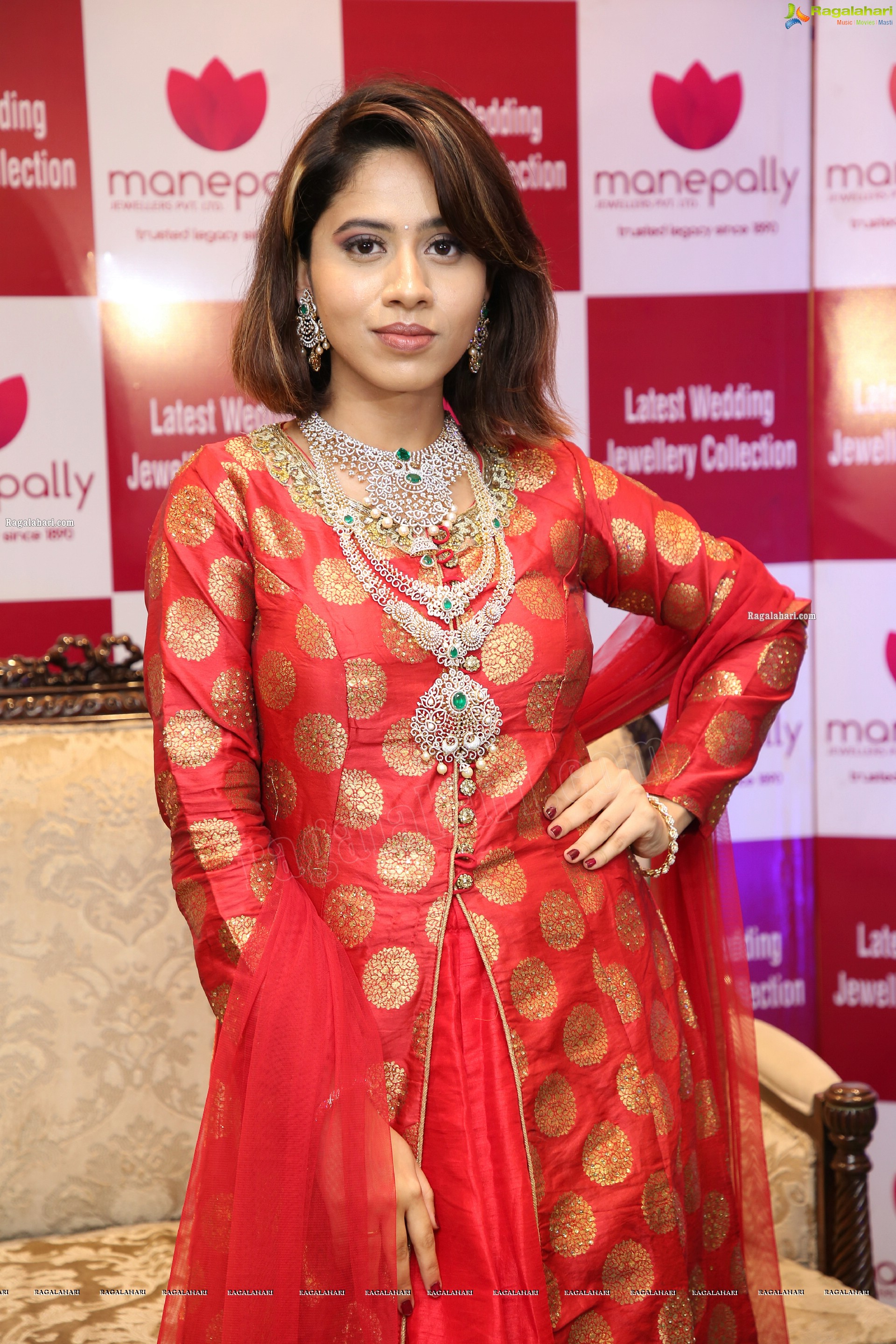 Manepally Jewellers Exclusive Wedding and Navratri Jewellery Collection 2021 Launch, Panjagutta