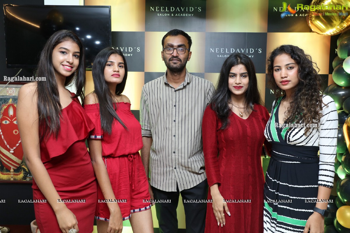 Neeldavid's Salon & Academy Launch at P &T Colony, Secunderabad