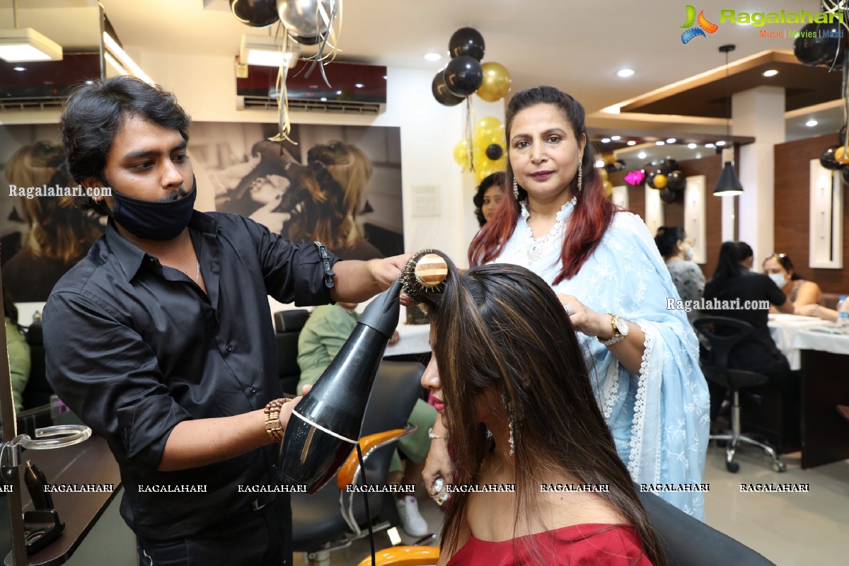 Neeldavid's Salon & Academy Launch at P &T Colony, Secunderabad