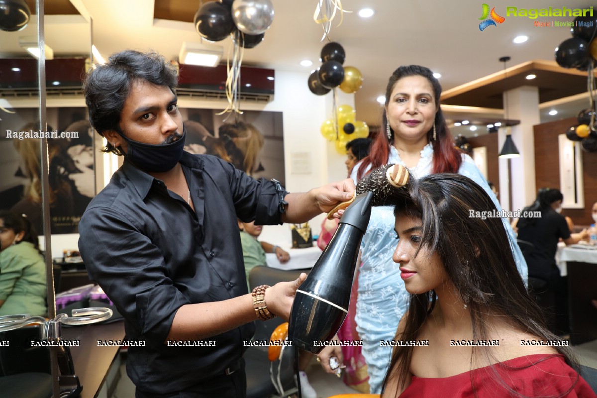 Neeldavid's Salon & Academy Launch at P &T Colony, Secunderabad