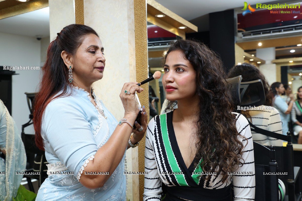 Neeldavid's Salon & Academy Launch at P &T Colony, Secunderabad