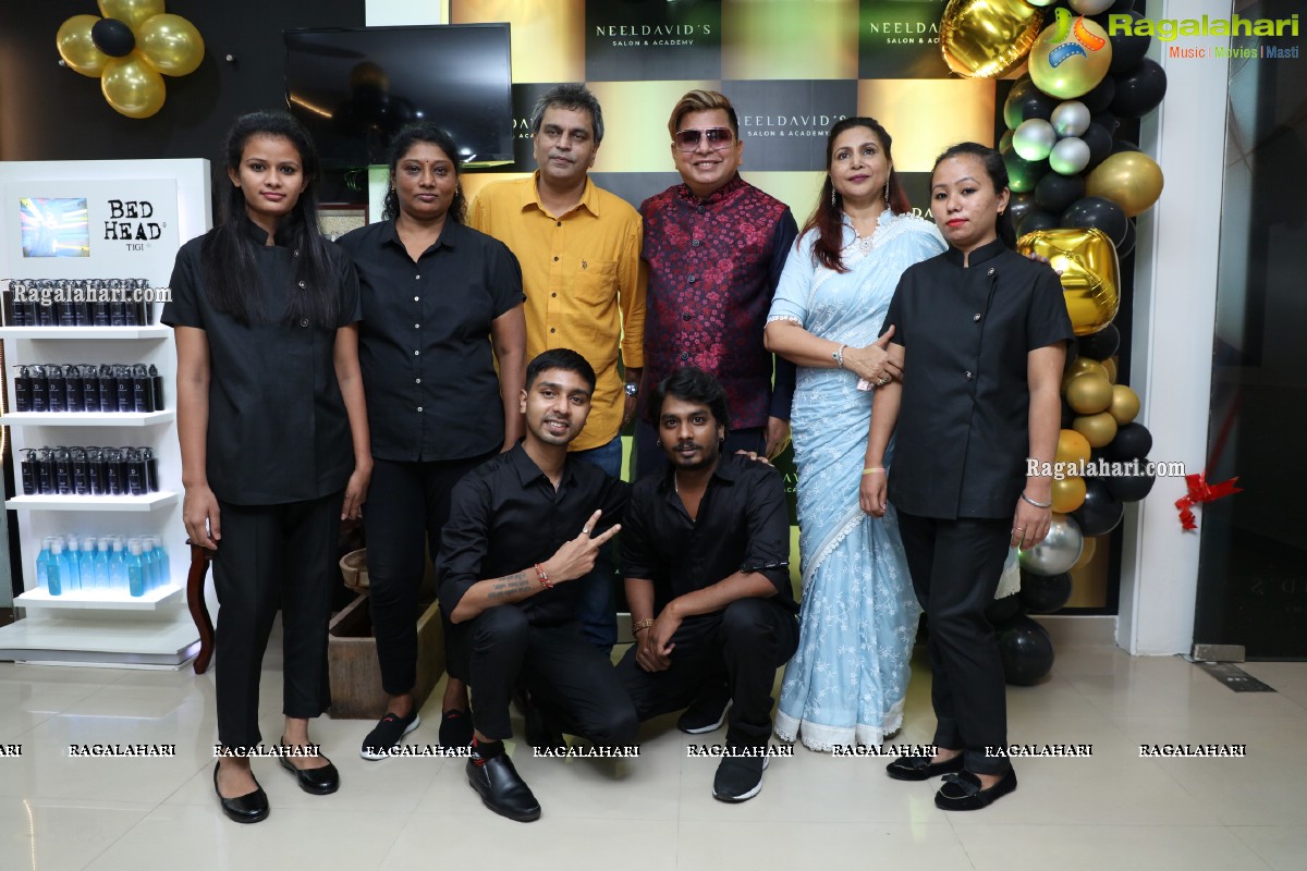 Neeldavid's Salon & Academy Launch at P &T Colony, Secunderabad