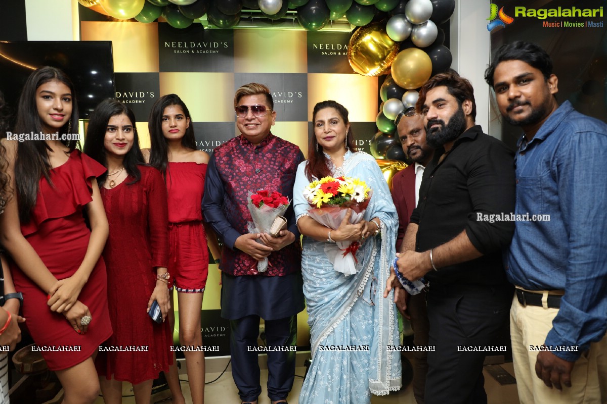 Neeldavid's Salon & Academy Launch at P &T Colony, Secunderabad