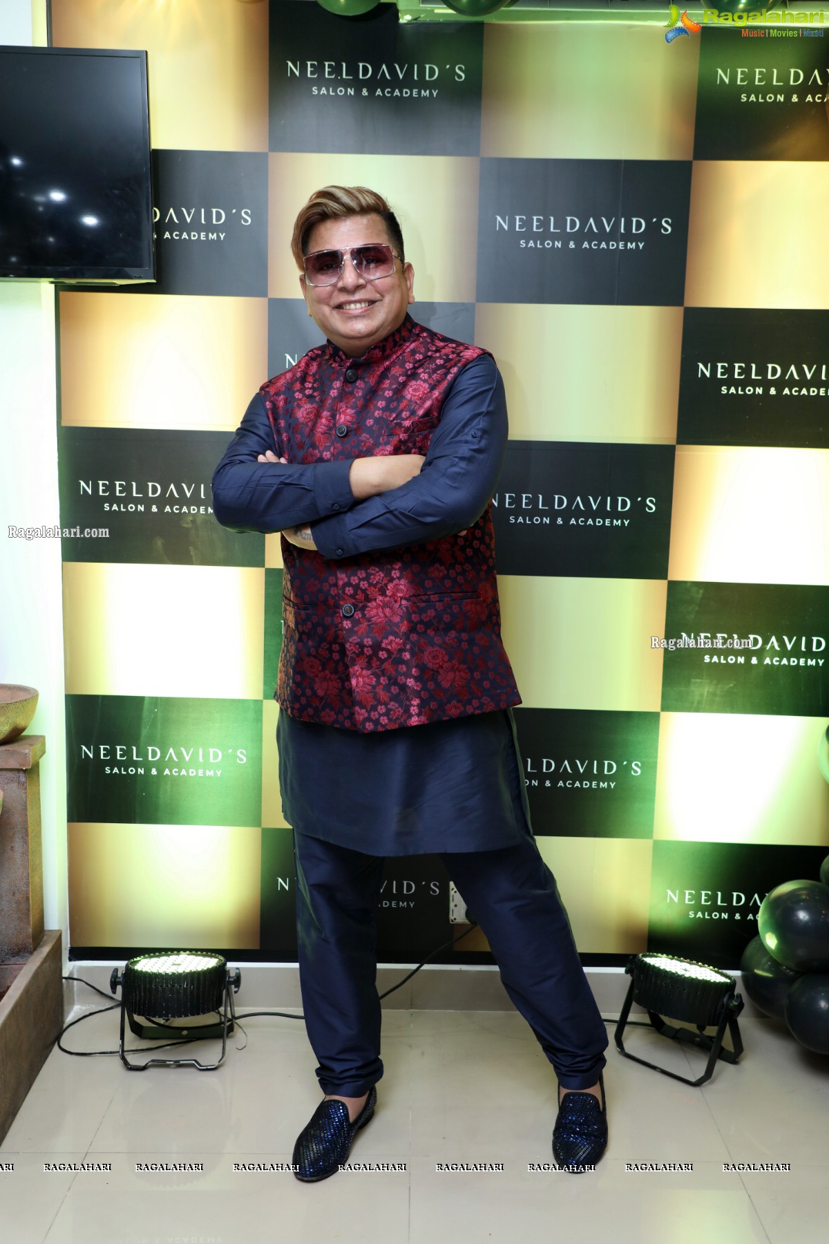 Neeldavid's Salon & Academy Launch at P &T Colony, Secunderabad