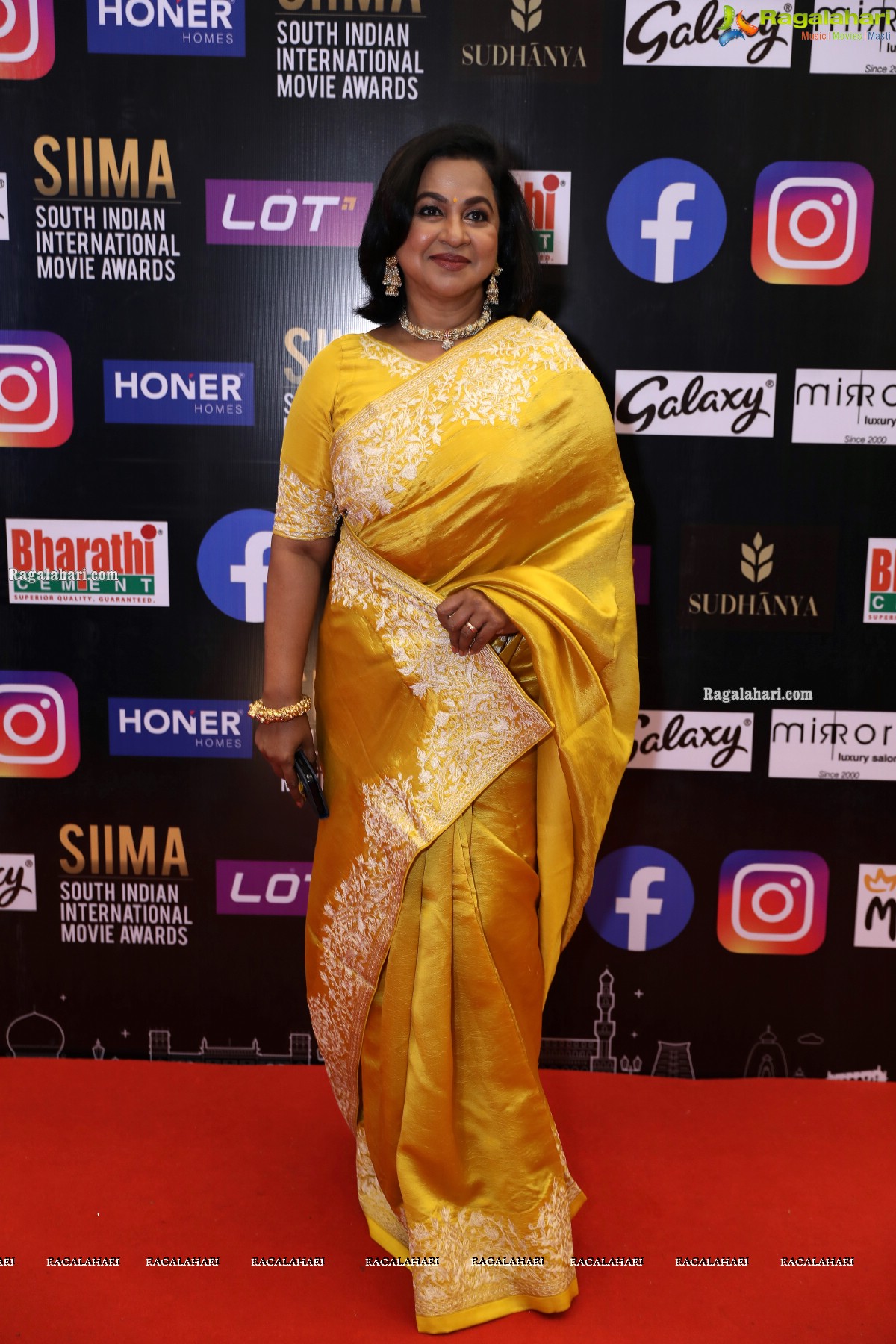 SIIMA 2021 Day 2: Chiranjeevi, Kushboo, Radikaa Sarathkumar, Rana, Shanvi Shine on the Red Carpet