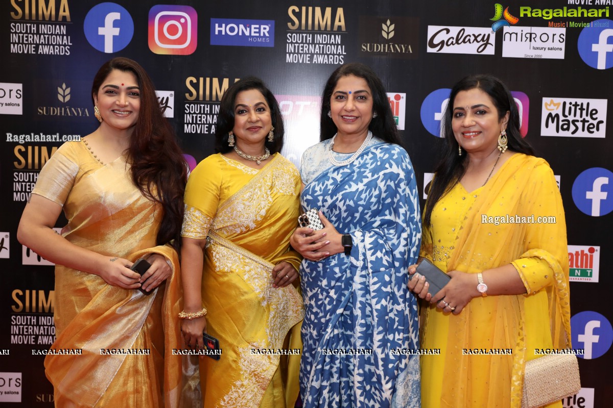 SIIMA 2021 Day 2: Chiranjeevi, Kushboo, Radikaa Sarathkumar, Rana, Shanvi Shine on the Red Carpet