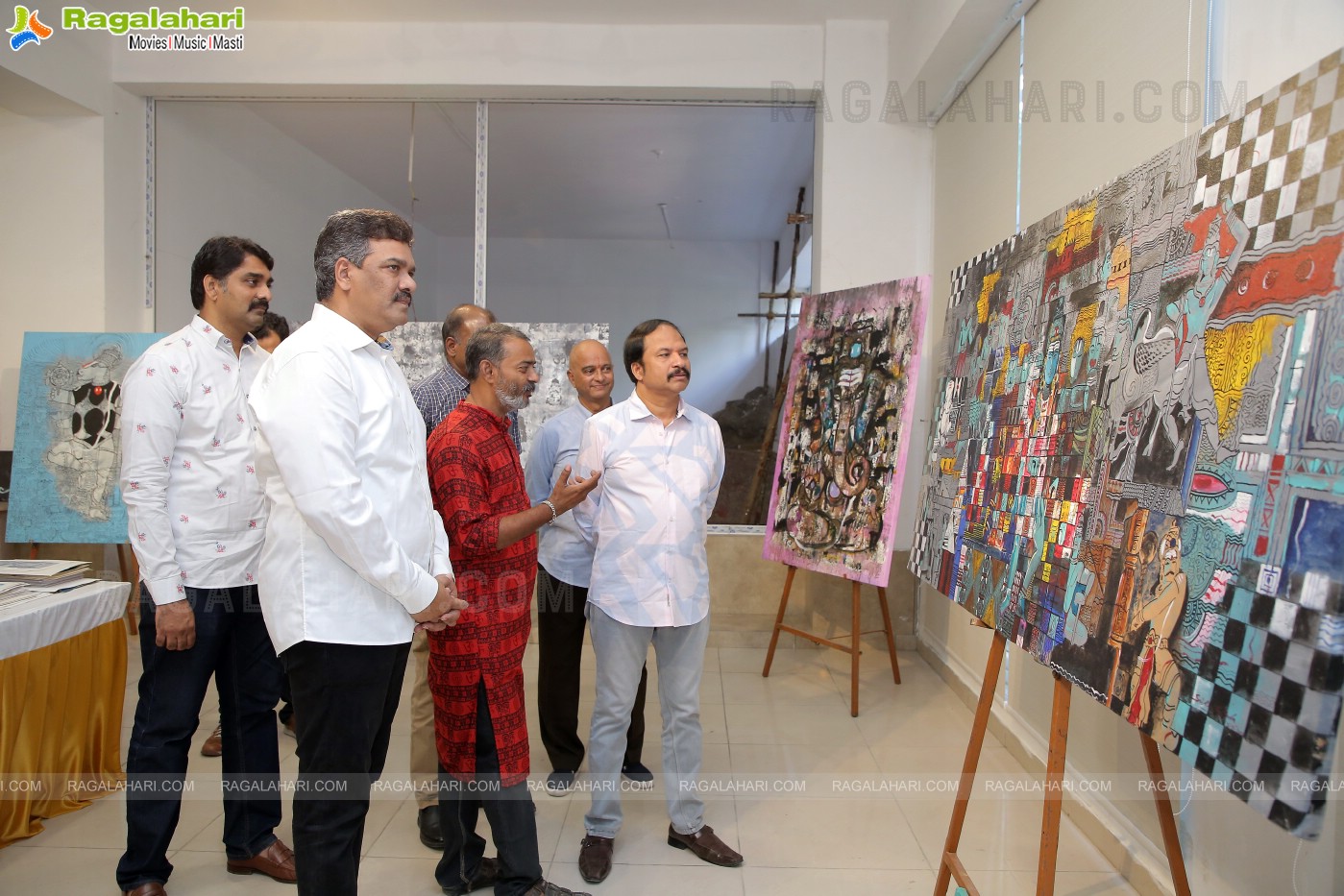 Art Exhibition 'Mytholok' at State Art Gallery, Hyderabad