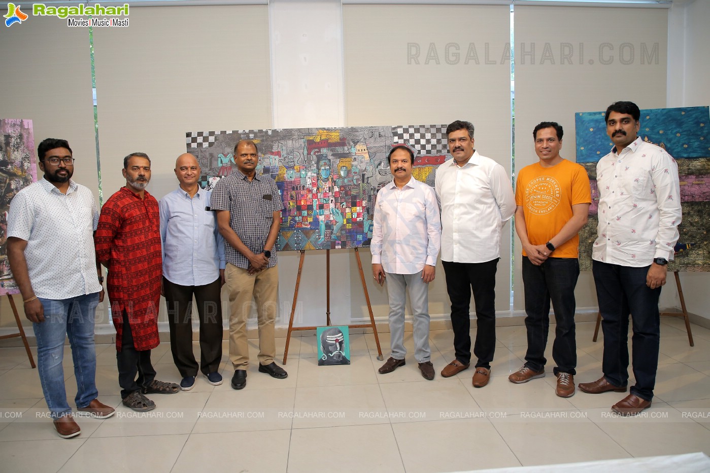 Art Exhibition 'Mytholok' at State Art Gallery, Hyderabad