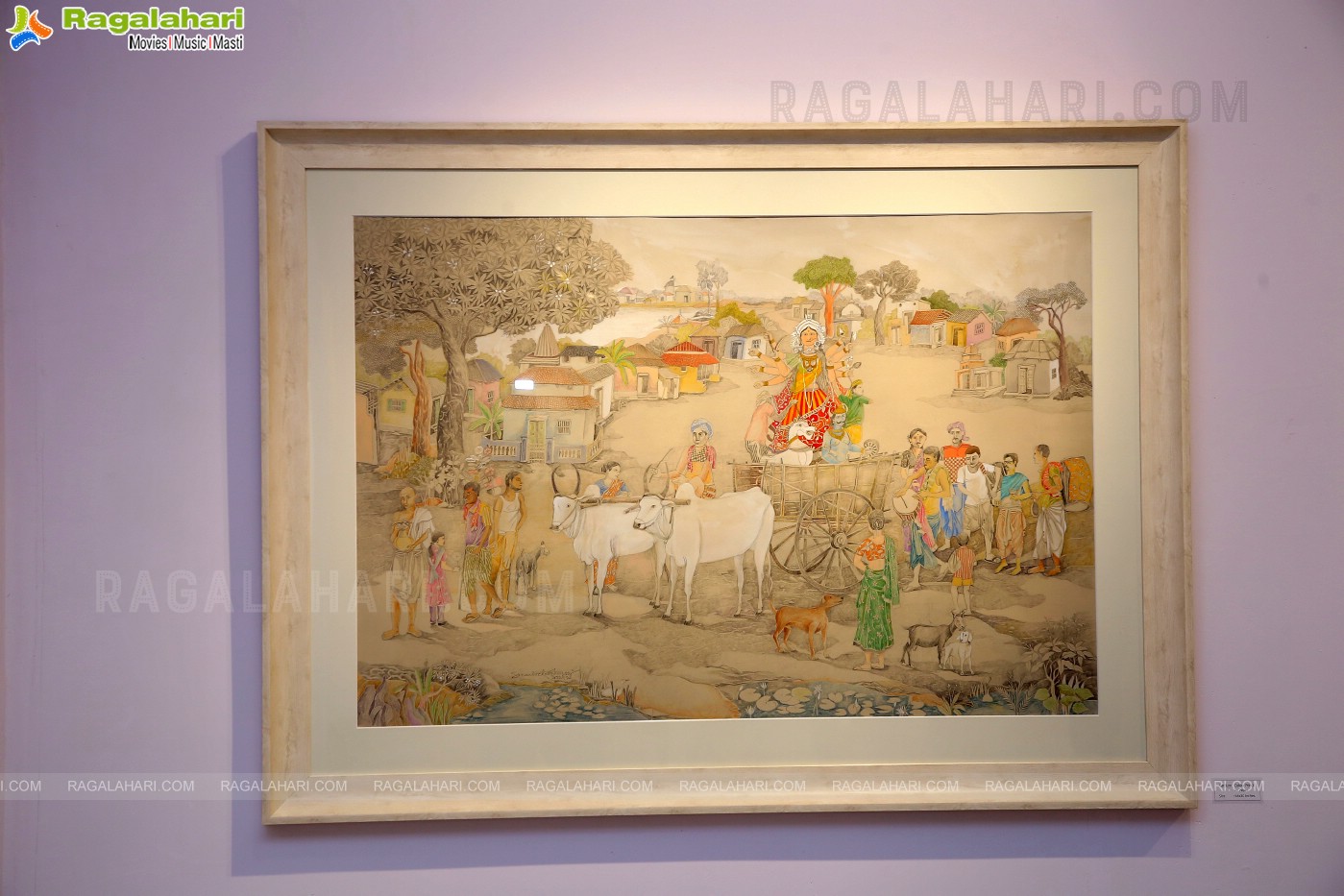 Art Exhibition 'My Pictorial Space' at Chitramayee State Gallery of Art, Hyderabad