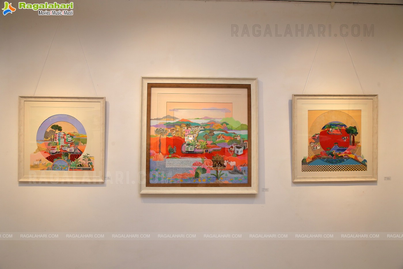 Art Exhibition 'My Pictorial Space' at Chitramayee State Gallery of Art, Hyderabad