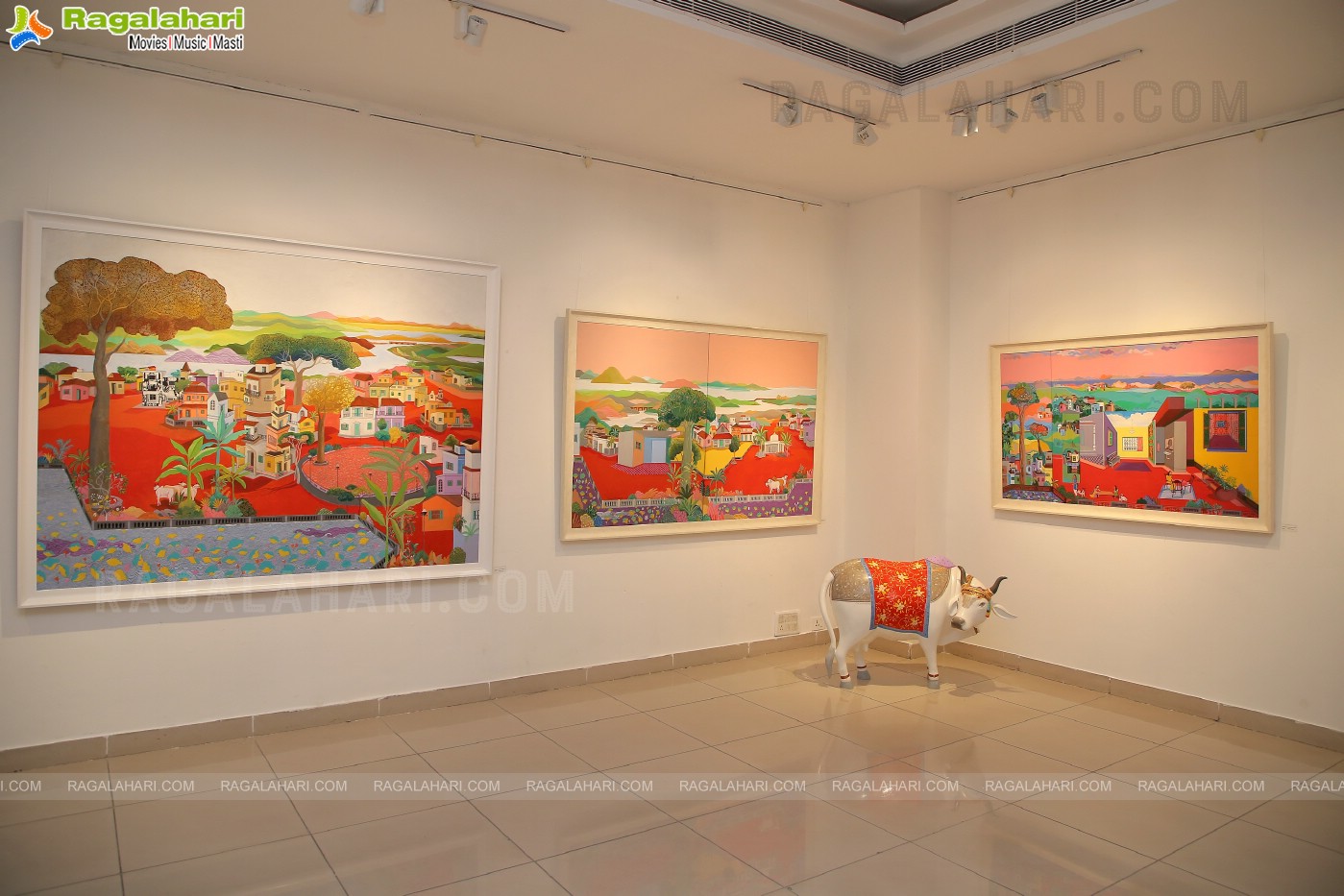 Art Exhibition 'My Pictorial Space' at Chitramayee State Gallery of Art, Hyderabad