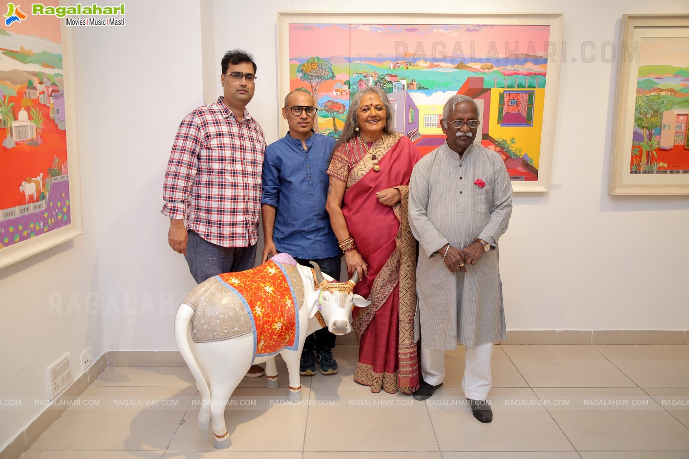 Art Exhibition 'My Pictorial Space' at Chitramayee State Gallery of Art, Hyderabad