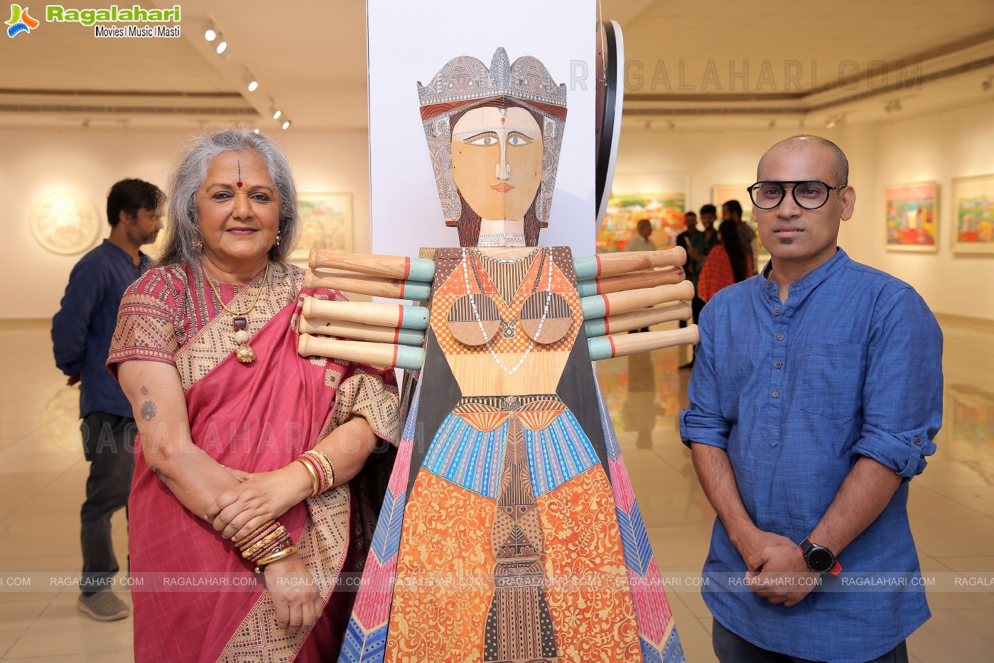 Art Exhibition 'My Pictorial Space' at Chitramayee State Gallery of Art, Hyderabad