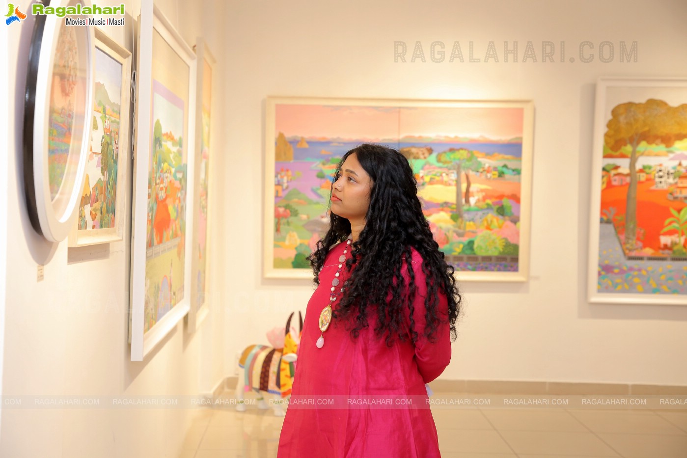 Art Exhibition 'My Pictorial Space' at Chitramayee State Gallery of Art, Hyderabad