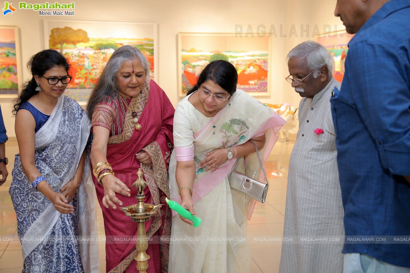 Art Exhibition 'My Pictorial Space' at Chitramayee State Gallery of Art, Hyderabad