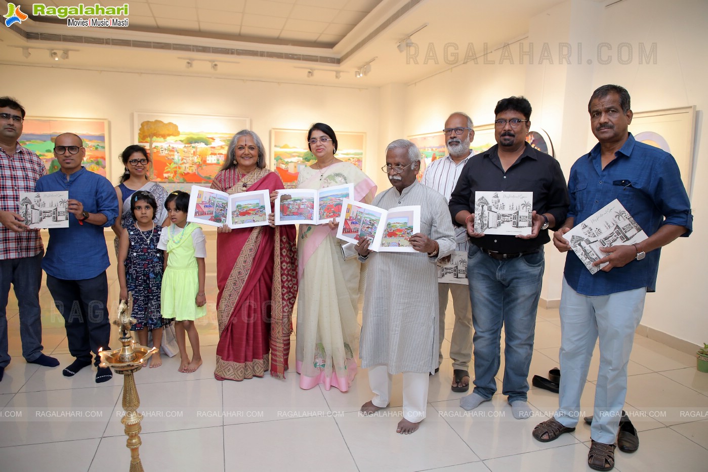Art Exhibition 'My Pictorial Space' at Chitramayee State Gallery of Art, Hyderabad