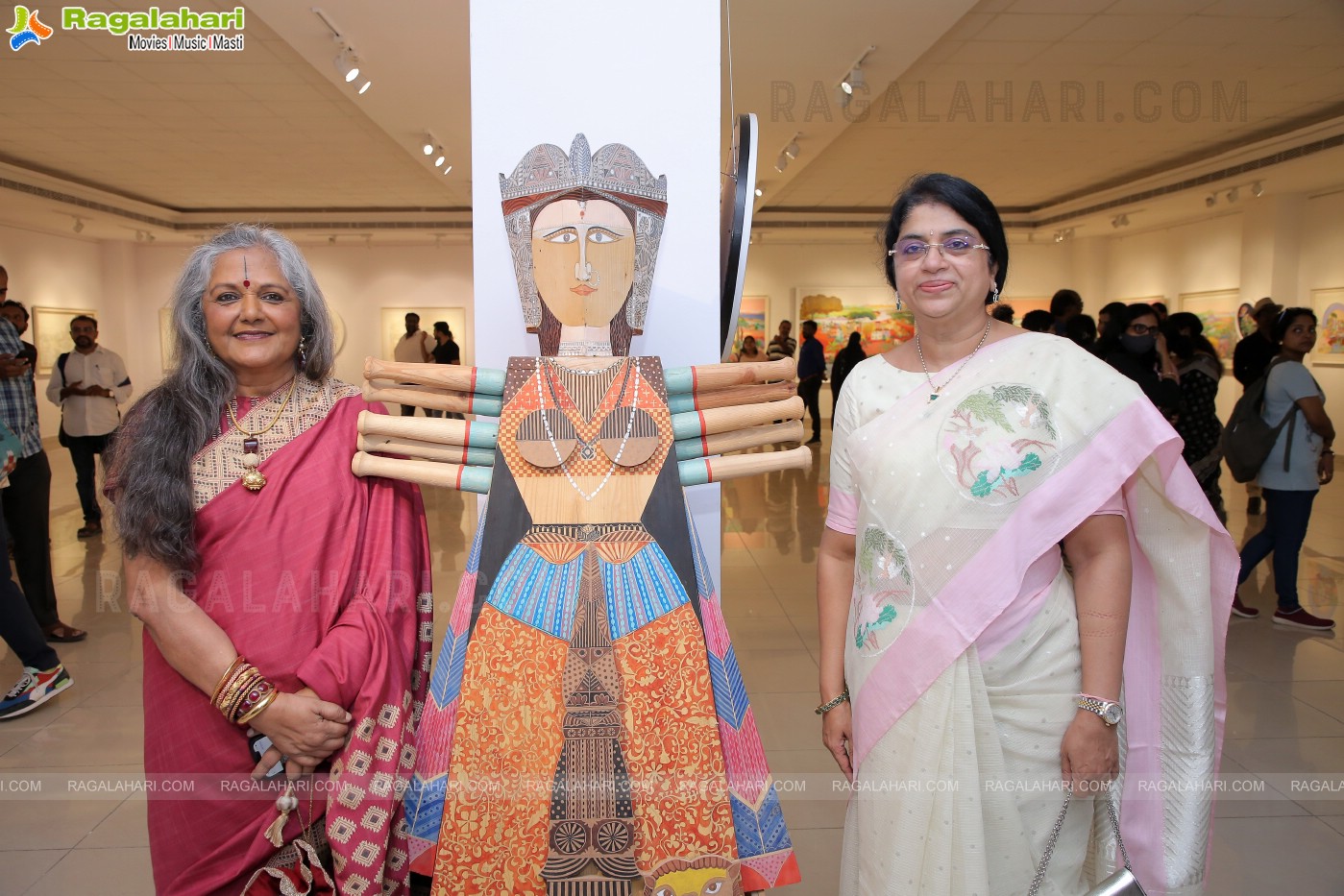 Art Exhibition 'My Pictorial Space' at Chitramayee State Gallery of Art, Hyderabad