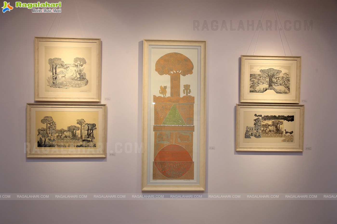 Art Exhibition 'My Pictorial Space' at Chitramayee State Gallery of Art, Hyderabad