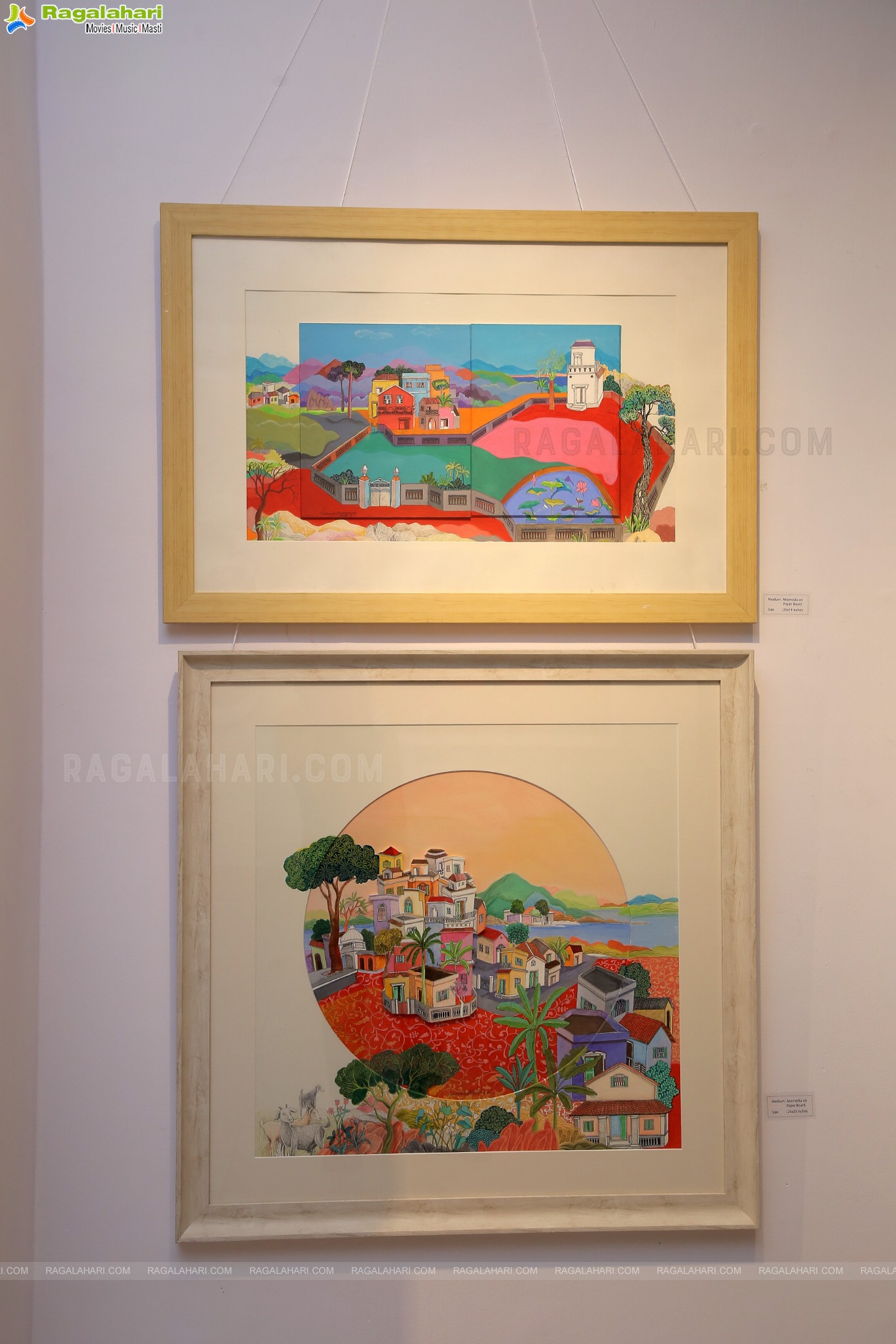 Art Exhibition 'My Pictorial Space' at Chitramayee State Gallery of Art, Hyderabad