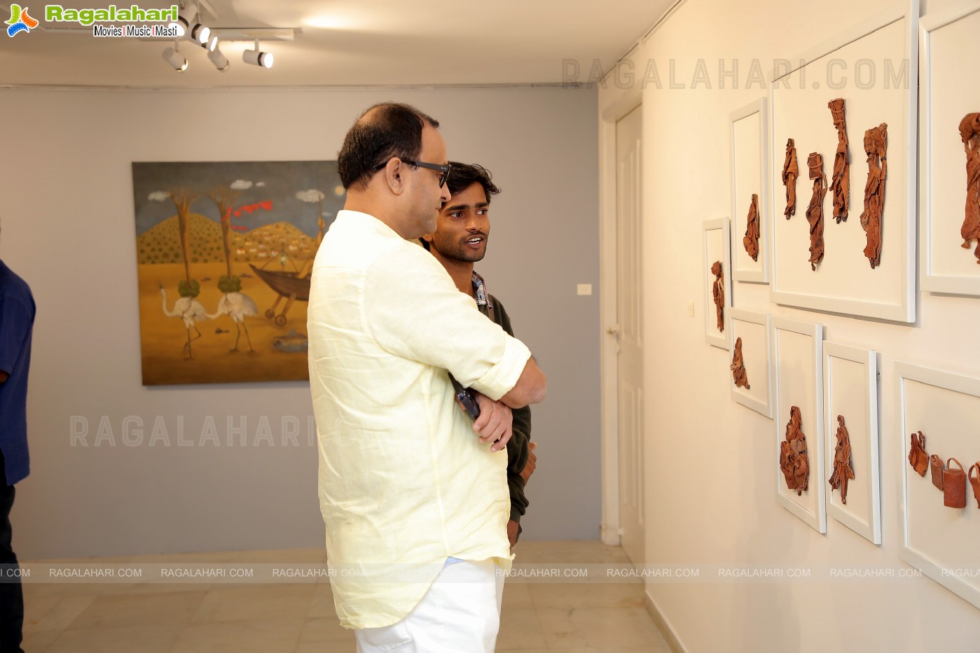 Art Exhibition 'Triloka' at Shrishti Art Gallery, Hyderabad