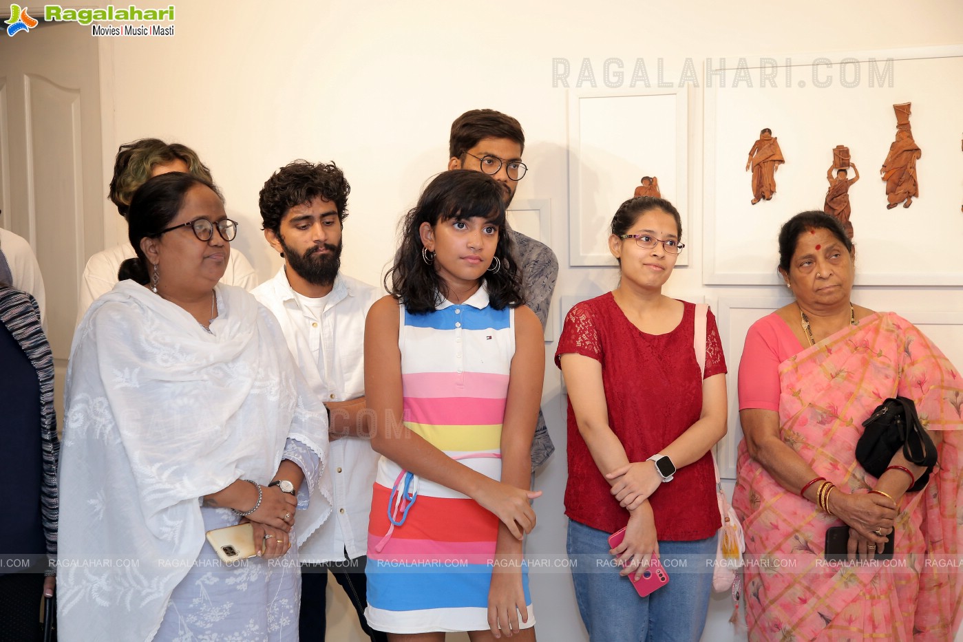 Art Exhibition 'Triloka' at Shrishti Art Gallery, Hyderabad