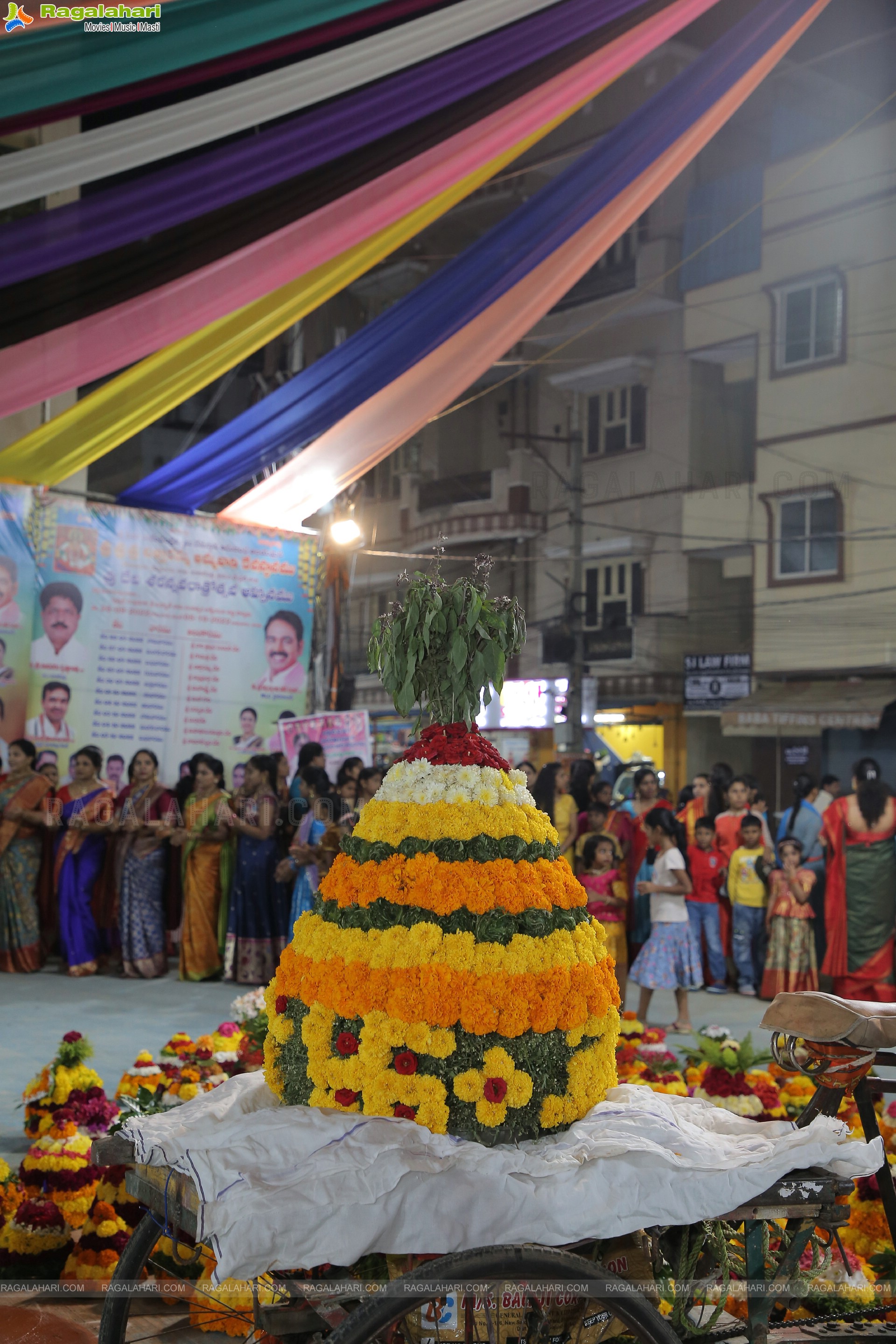 Bathukamma Celebrations 2022 At Kukatpally, Hyderabad