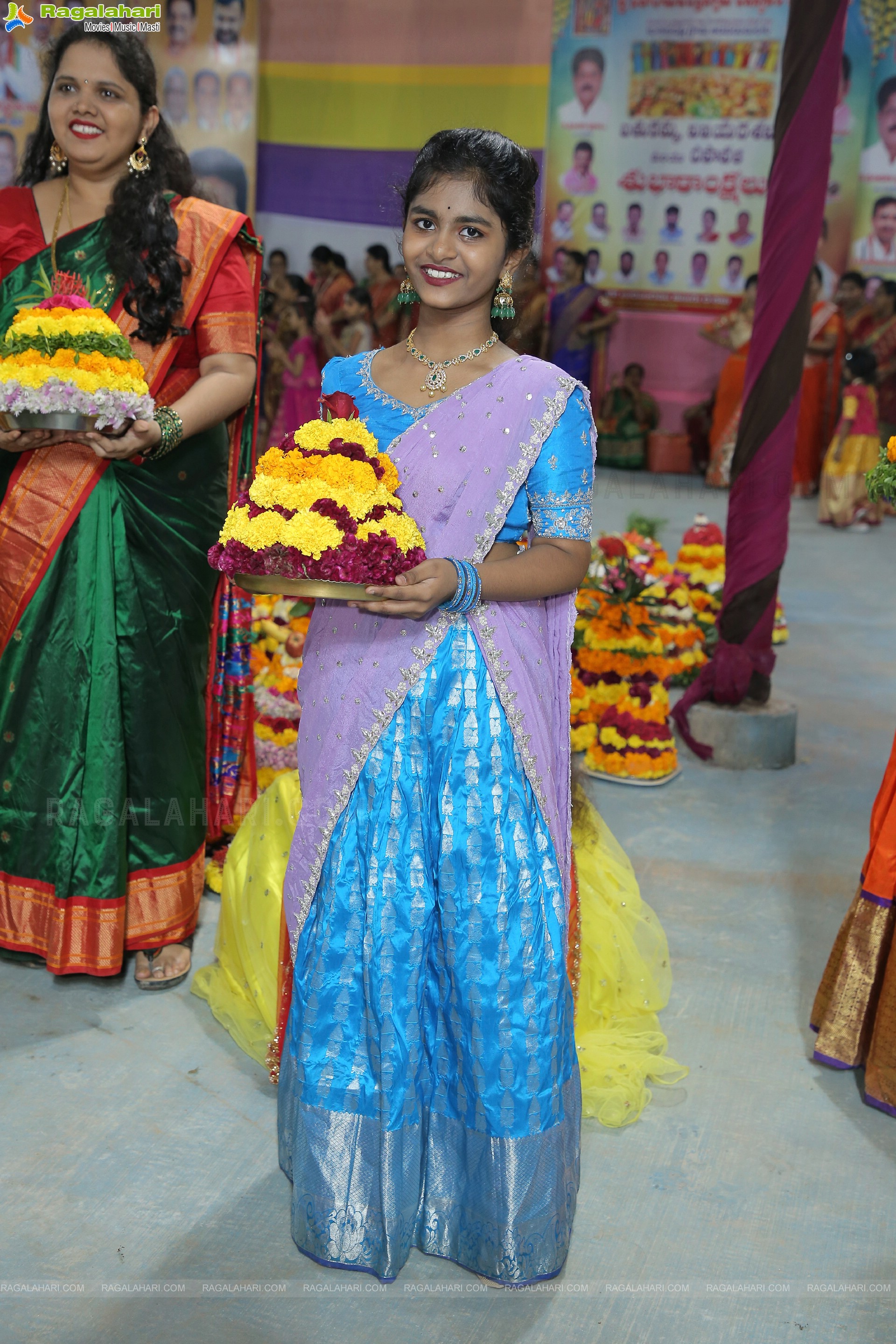 Bathukamma Celebrations 2022 At Kukatpally, Hyderabad