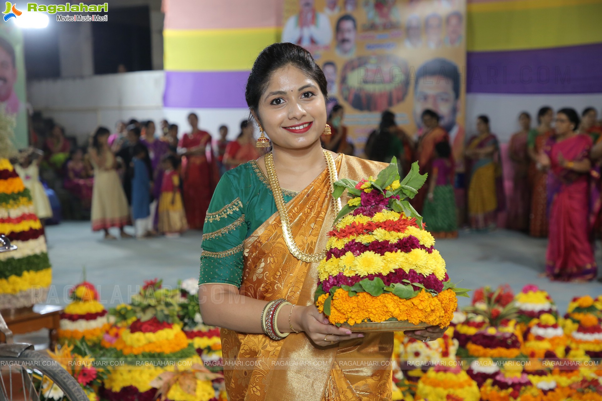 Bathukamma Celebrations 2022 At Kukatpally, Hyderabad