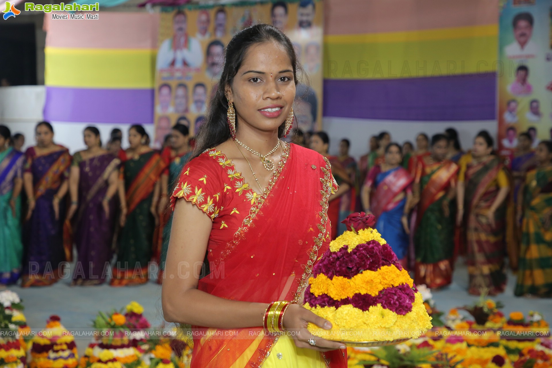 Bathukamma Celebrations 2022 At Kukatpally, Hyderabad