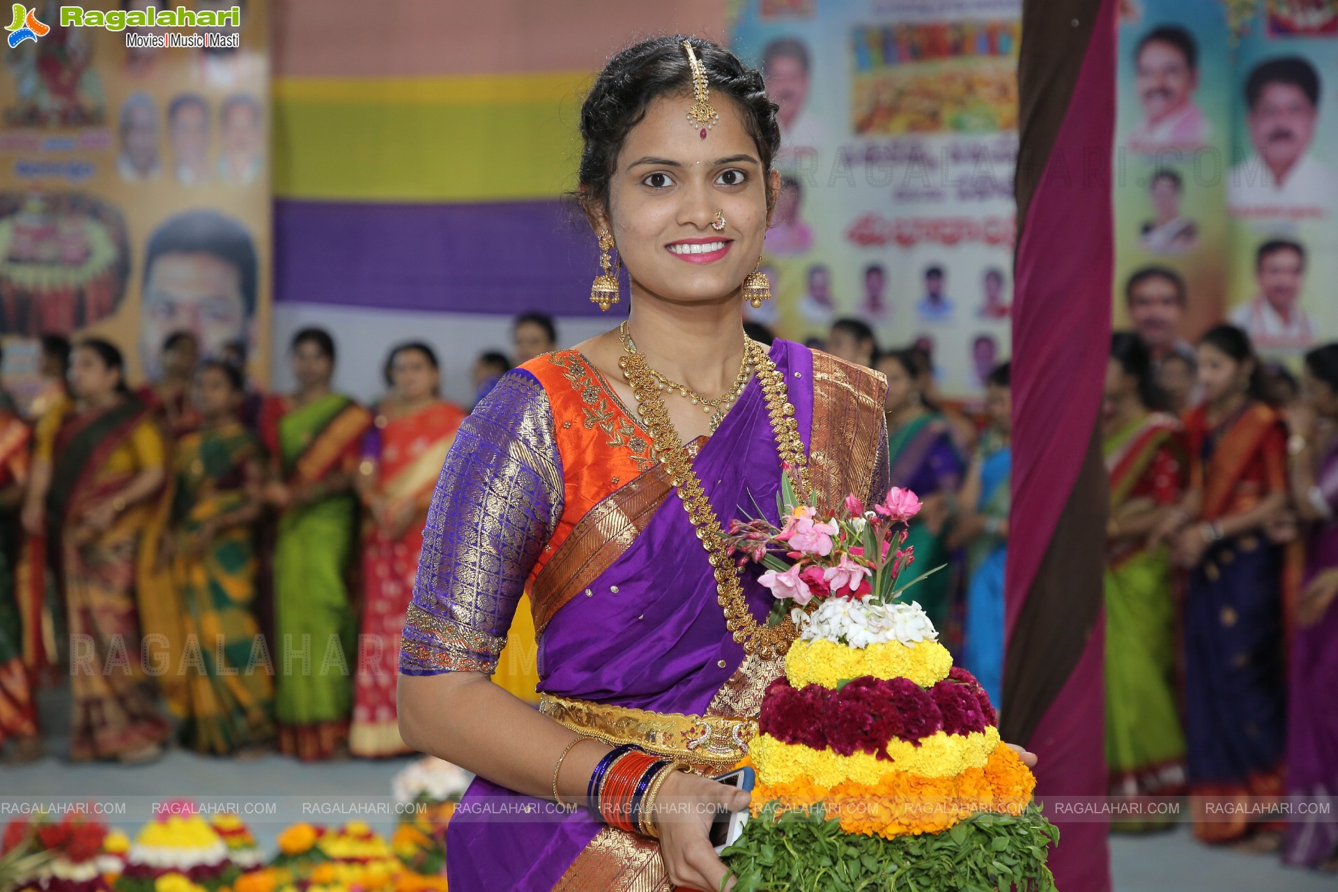 Bathukamma Celebrations 2022 At Kukatpally, Hyderabad