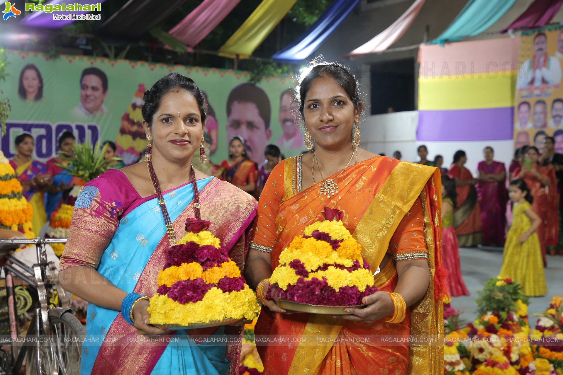 Bathukamma Celebrations 2022 At Kukatpally, Hyderabad