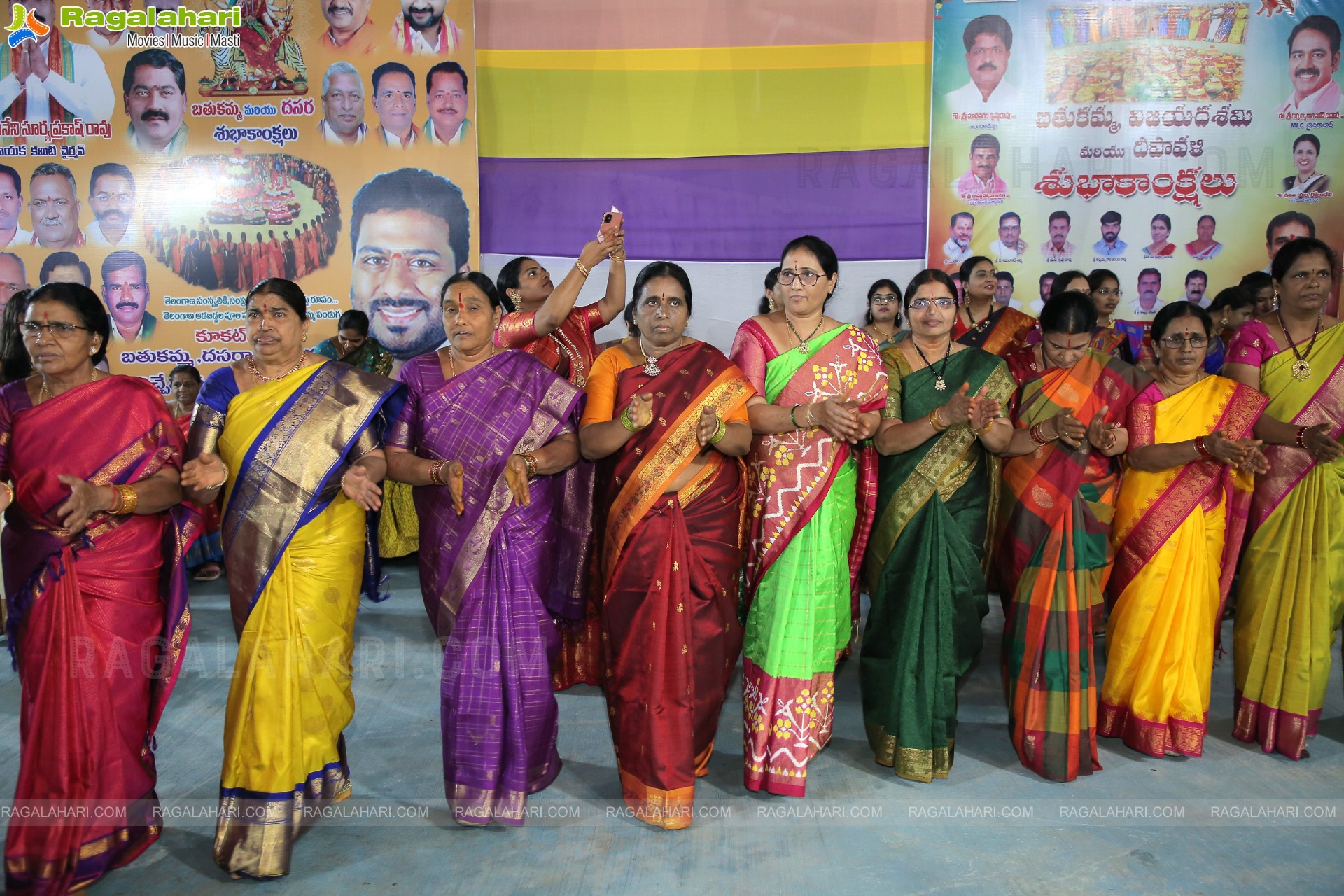 Bathukamma Celebrations 2022 At Kukatpally, Hyderabad