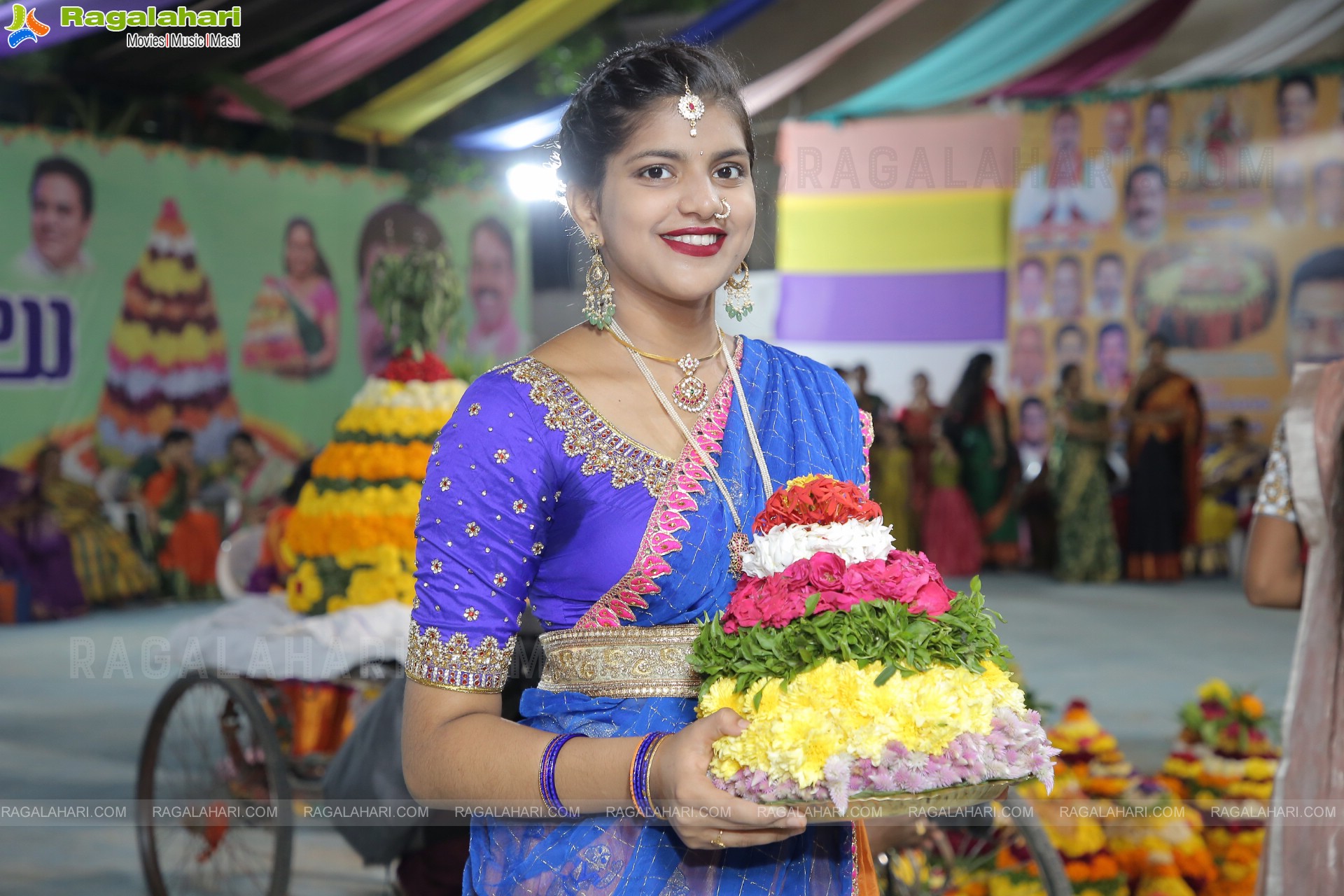 Bathukamma Celebrations 2022 At Kukatpally, Hyderabad