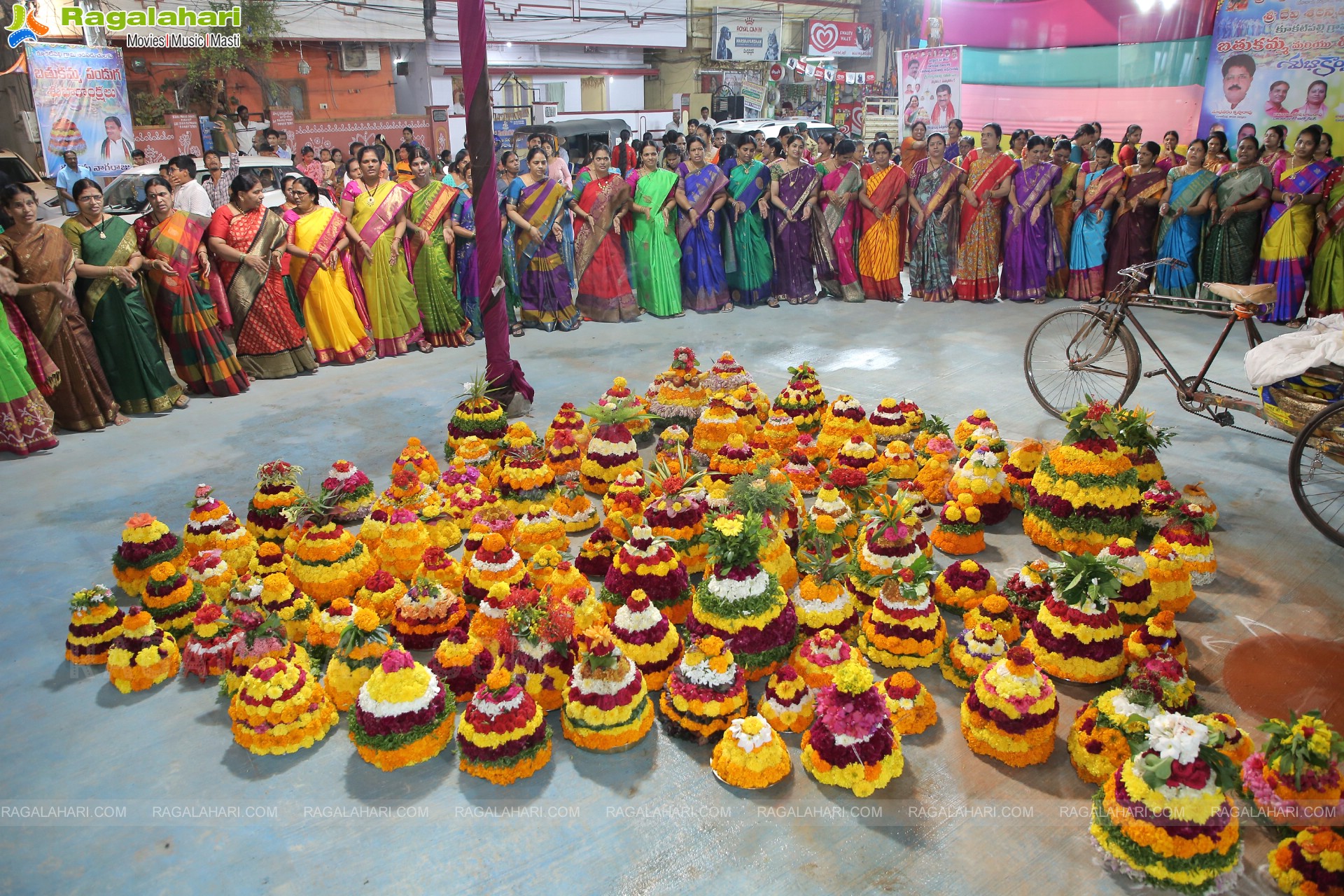 Bathukamma Celebrations 2022 At Kukatpally, Hyderabad