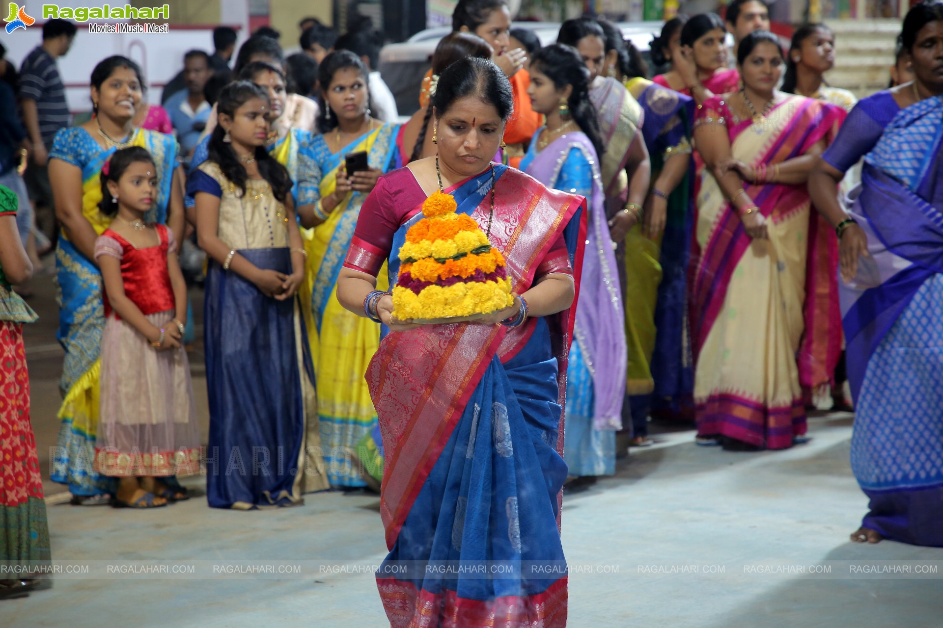 Bathukamma Celebrations 2022 At Kukatpally, Hyderabad