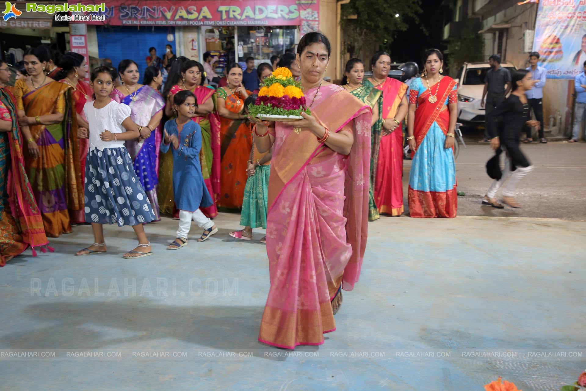 Bathukamma Celebrations 2022 At Kukatpally, Hyderabad