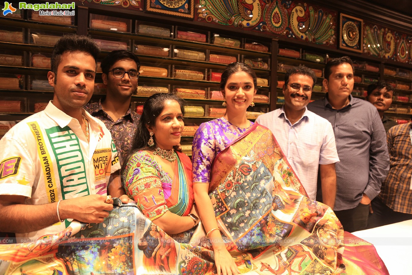 Keerthy Suresh Launches CMR Shopping Mall at Mahbubnagar