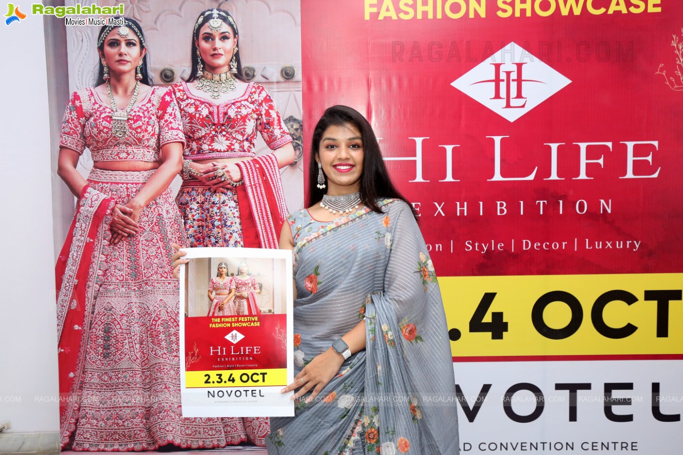 Hi Life Exhibition October 2022 Curtain Raiser and Fashion Showcase, Hyderabad