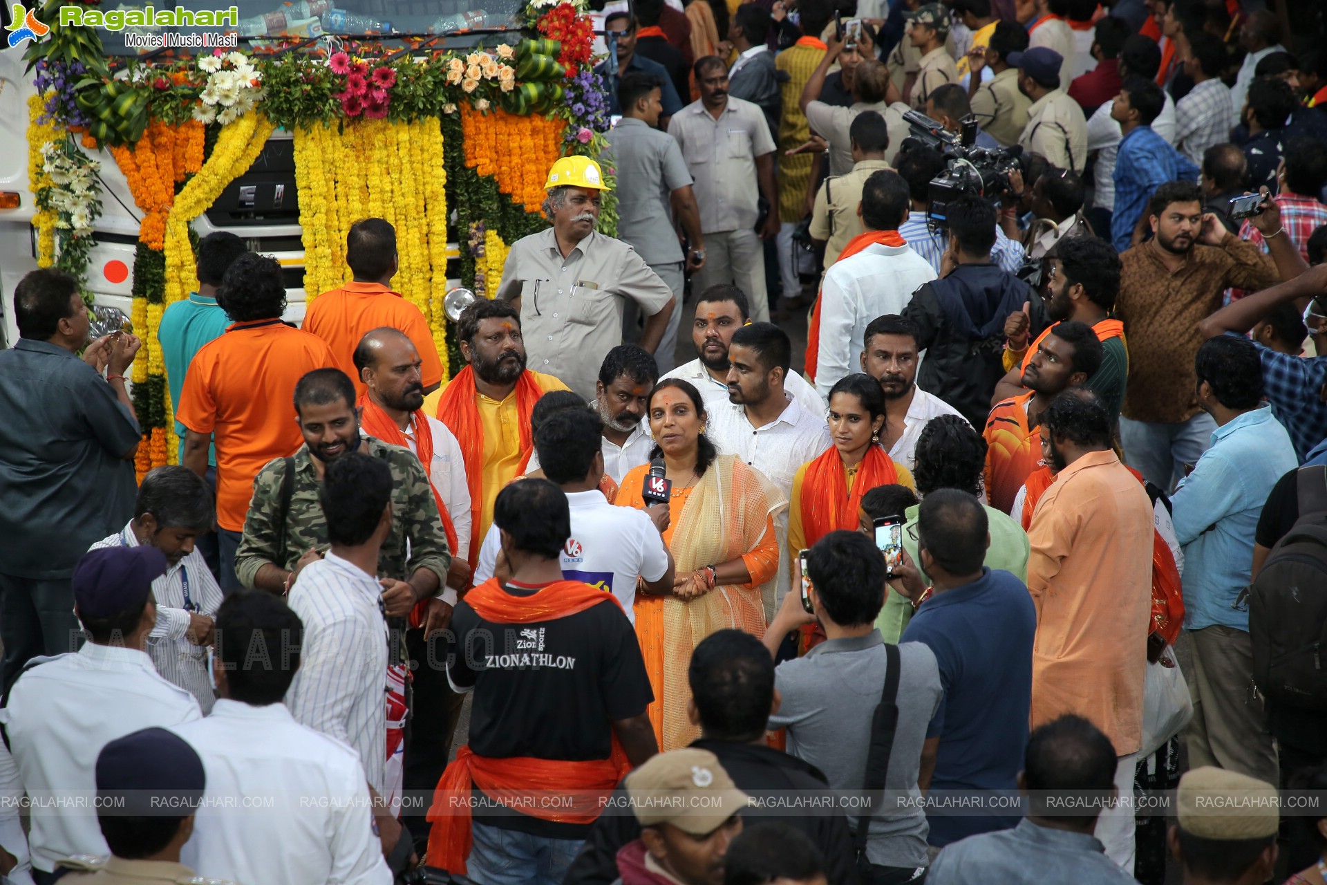 Khairatabad Ganesh Nimajjanam 2022 at Tank Bund in Hyderabad