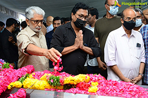 Tollywood Celebs Pay Last Respects to Krishnam Raju