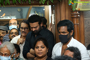 Tollywood Celebs Pay Last Respects to Krishnam Raju