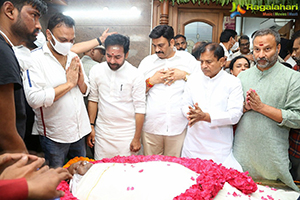 Tollywood Celebs Pay Last Respects to Krishnam Raju