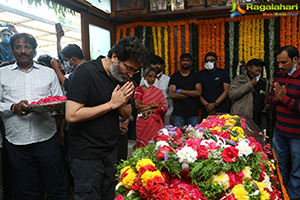 Tollywood Celebs Pay Last Respects to Krishnam Raju