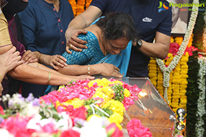 Tollywood Celebs Pay Last Respects to Krishnam Raju